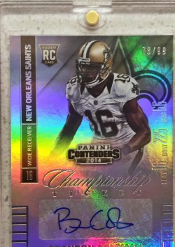 2014  Playoff Contenders Brandon Coleman Championship Ticket
