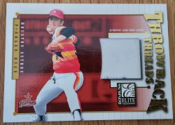 2002 Donruss Throwback Threads Nolan Ryan - G.U. Jersey -  # 015/100