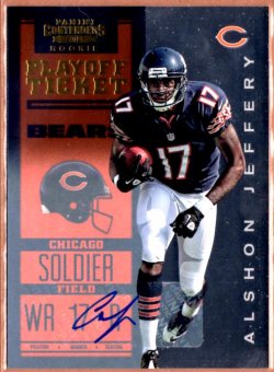 2012 Panini Contenders Alshon Jeffery Rookie Playoff Ticket Auto