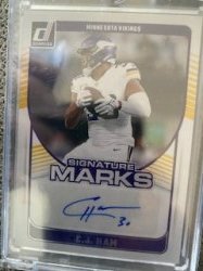 2024 Panini donruss  auto cj ham