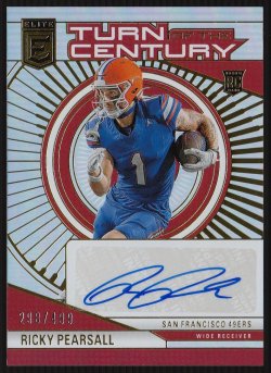 2024  Elite Turn Of The Century Autographs Ricky Pearsall