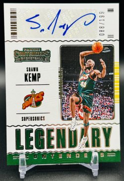 2020-21 Panini Contenders Shawn Kemp