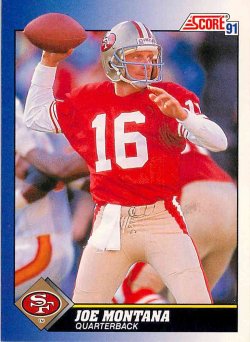 1991  Score Joe Montana