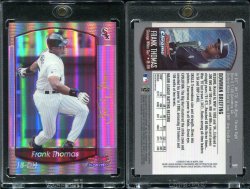 2000 Bowman Chrome Refractor Frank Thomas