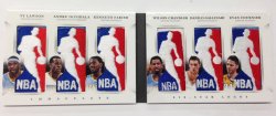 2012-13 Panini Immaculate Six Logoman Booklet