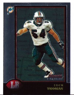1998 Bowman Chrome Interstate  Zach Thomas