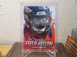 2013 Panini Limited Von Miller Field Vision Visor Card