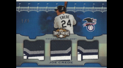 2009 Topps Triple Threads Joe Crede Triple All-Star Game Patch