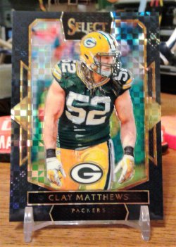 2016 Panini Select Black Prizm Clay Matthews