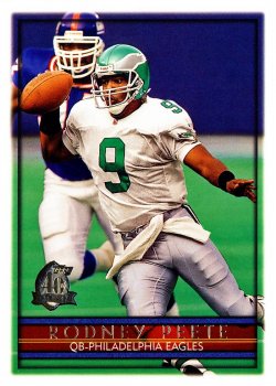 1996  Topps Rodney Peete 