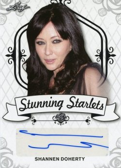 2016 Leaf Pop Century Stunning Starlets Signature Shannon Doherty