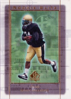 1999 Upper Deck SP Authentic Rookie Blitz Ricky Williams