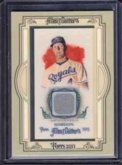2013 Topps Allen & Ginter Alex Gordon Framed Jersey Relic