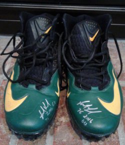 2016 Nike Game Used Cleats Mike Daniels