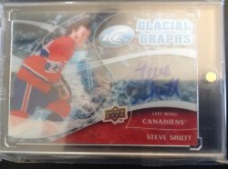 2009 Upper Deck Ice  Glacial graphs 