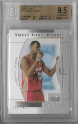 2023-24 Upper Deck Sweet Shot LeBron James #ed 338/799