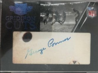 2010 Panini Plates and Patches George Connor Gridiron Cuts 8 15/23