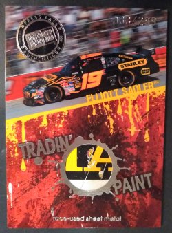 2010 Press Pass Trading Paint Elliott Sadler