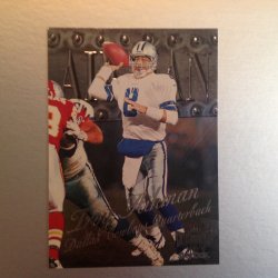 1999 Fleer Metal Universe Troy Aikman 