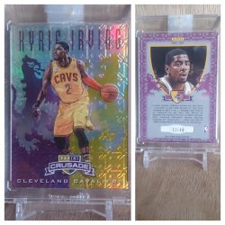 12-13  Panini crusade  kyrie irving crusade refractors 