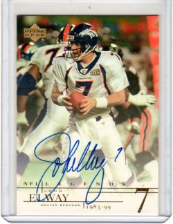 2001 Upper Deck Legends John Elway