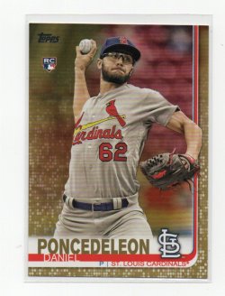 2019 Topps Topps Gold Daniel Poncedeleon