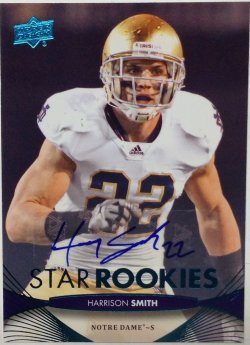 HARRISON SMITH Minnesota Vikings - Notre Dame 2012 Leaf Young