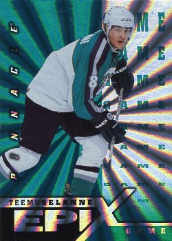 1997/98  Pinnacle Epix Game Emerald Selanne