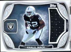 2014 Topps Football Khalil Mack Rookie Jumbo Relic