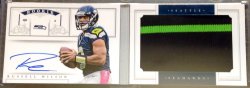 2012 Panini National Treasures Russell Wilson
