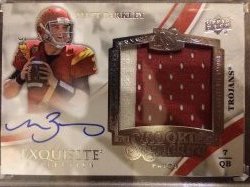 2013 Upper Deck Exquisite Rookie Signature RPA Matt Barkley