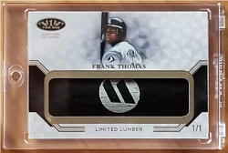 2018 Topps Tier One Frank Thomas Limited Lumber