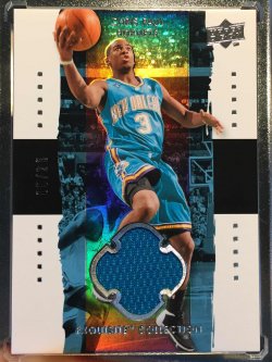 9 Upper Deck Exquisite  Chris Paul Exquisite Jersey Base Card Parallel 