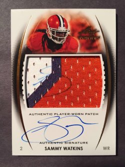 2014 Leaf Trinity #DP-SW1 Sammy Watkins "Patch Autographs"