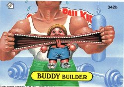1987 Topps Garbage Pail Kids Buddy Builder