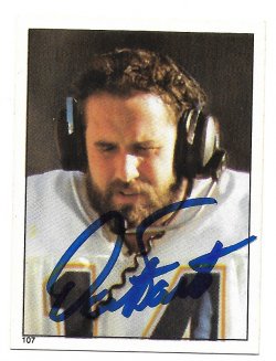 1981 Topps Sticker TTM Dan Fouts 6/16/25