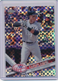 Aaron Judge 2017 Topps Updated Series Negative Variation SP NEW