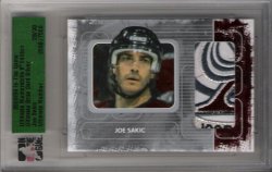 2008 In The Game Ultimate Memorabilia Joe Sakic Base